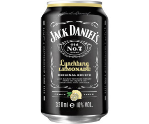 groß 2 Jack Daniels Lynchburg Lemonade Glas mit Henkel / Deckel NEU