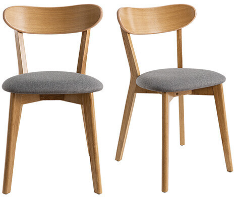 Miliboo Chaise Dove (lot de 2)