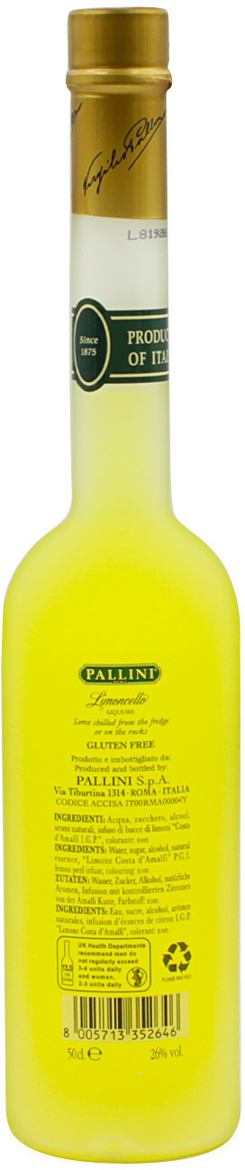 Pallini Limoncello 26% ab 11,90 € (Februar 2024 Preise) | Preisvergleich  bei