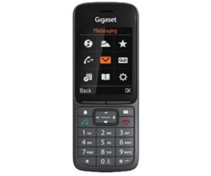schwarz Gigaset SL800H PRO – schnurloses Business DECT-Telefon mit großem Farbdisplay LED für optische Rufanzeige Brillante Audioqualität Bluetooth