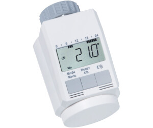 Eqiva Model L Elektronik-Heizkörper-Thermostat mit Boost-Funktion 4er-Set 