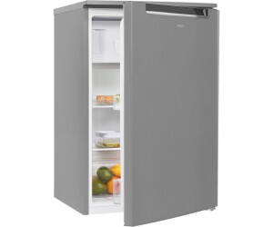 Exquisit Kühlschrank KS 15-4 A+++ Inoxlook |Standgerät 115 L Nutzinhalt inox edelstahloptik 
