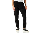 Pantalon de jogging ample pour homme - Taille élastique - Coupe ajustée -  En polaire - Avec poches, gris, 27-32 : : Mode