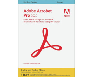 Adobe Acrobat Pro 2020 Student & Teacher Win