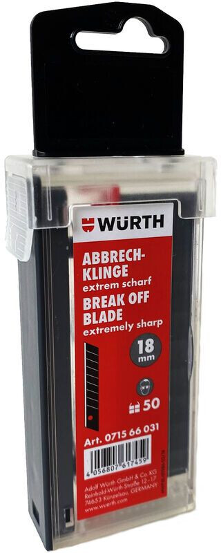 Würth Messer Cutter Klingen 18mm Pumpsprühflasche in Bayern