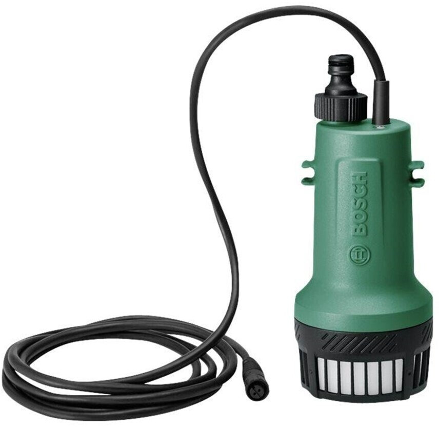 Bosch Power for All 18V Akku-Regenfasspumpe GardenPump 18V-2000 (18 V, 1  Akku, Max. Fördermenge: 2.000 l/h)