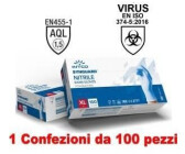 Intco Synguard Nitrile powderfree blue (100 pcs.) a € 2,63 (oggi)