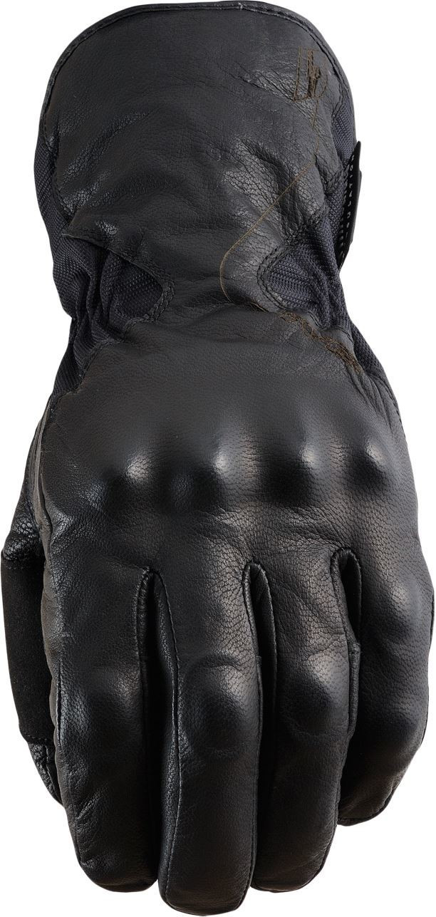 Guanti moto pelle invernali Five WFX SKIN Goretex Nero