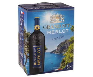 Grand Sud Merlot Pays bei IGP € 5l d`Oc | ab 17,99 Preisvergleich Bag-in-Box