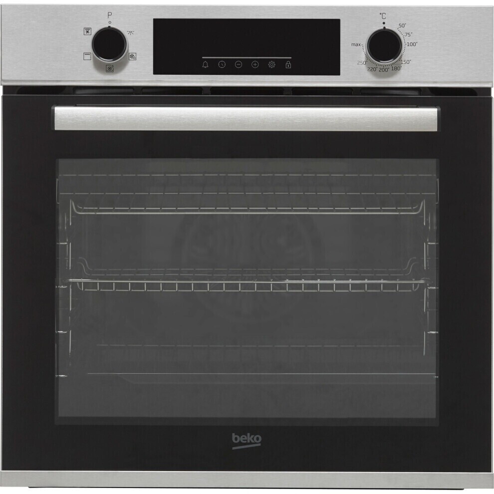 Selettore Forno Beko OIE22300X – Ricambio Originale, Manopola In Plastica Nera, Codice 263900054