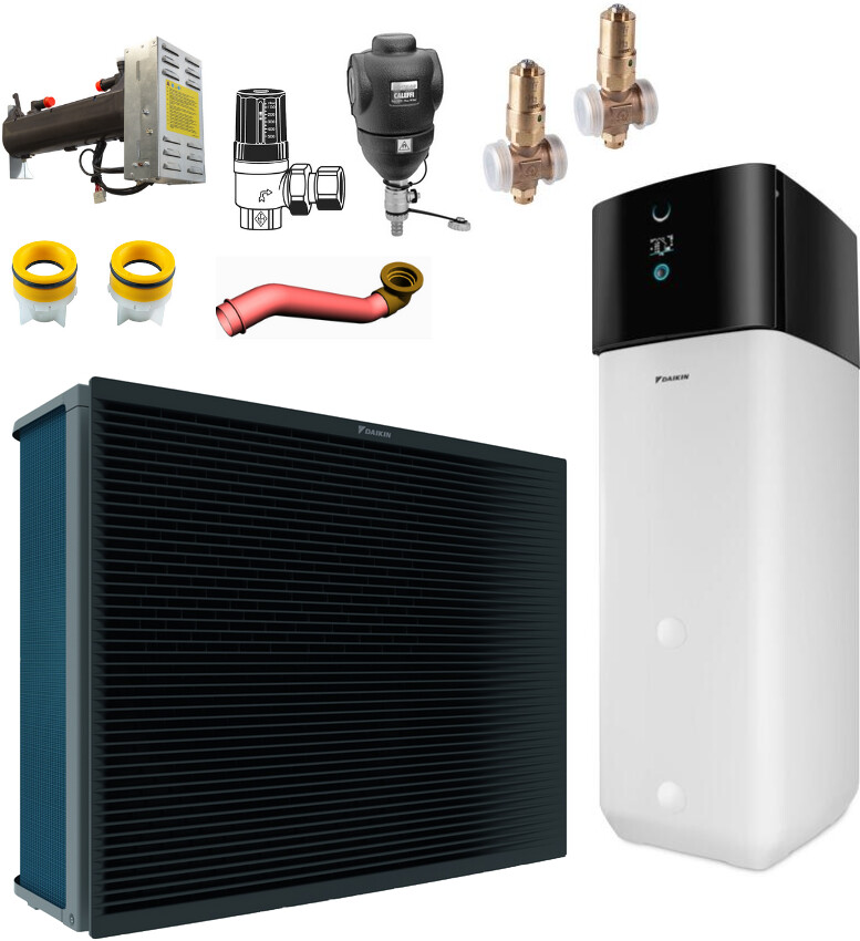 Daikin Altherma 3 HHT ECH2O L/W--Set 18kW (ETSXB16P50E + EPRA18DW1) ab  17.781,73 € | Preisvergleich bei idealo.de