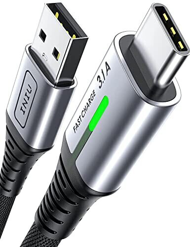 INIU Cable USB C, [2m+2m]100W 5A PD QC4 Câble usb c vers usb c