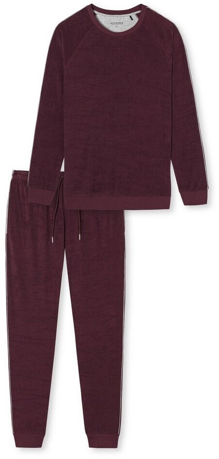 Schlafanzug Lang Frottee Bündchen Blümchen Mint - Kids Nightwear 181829 708 Back