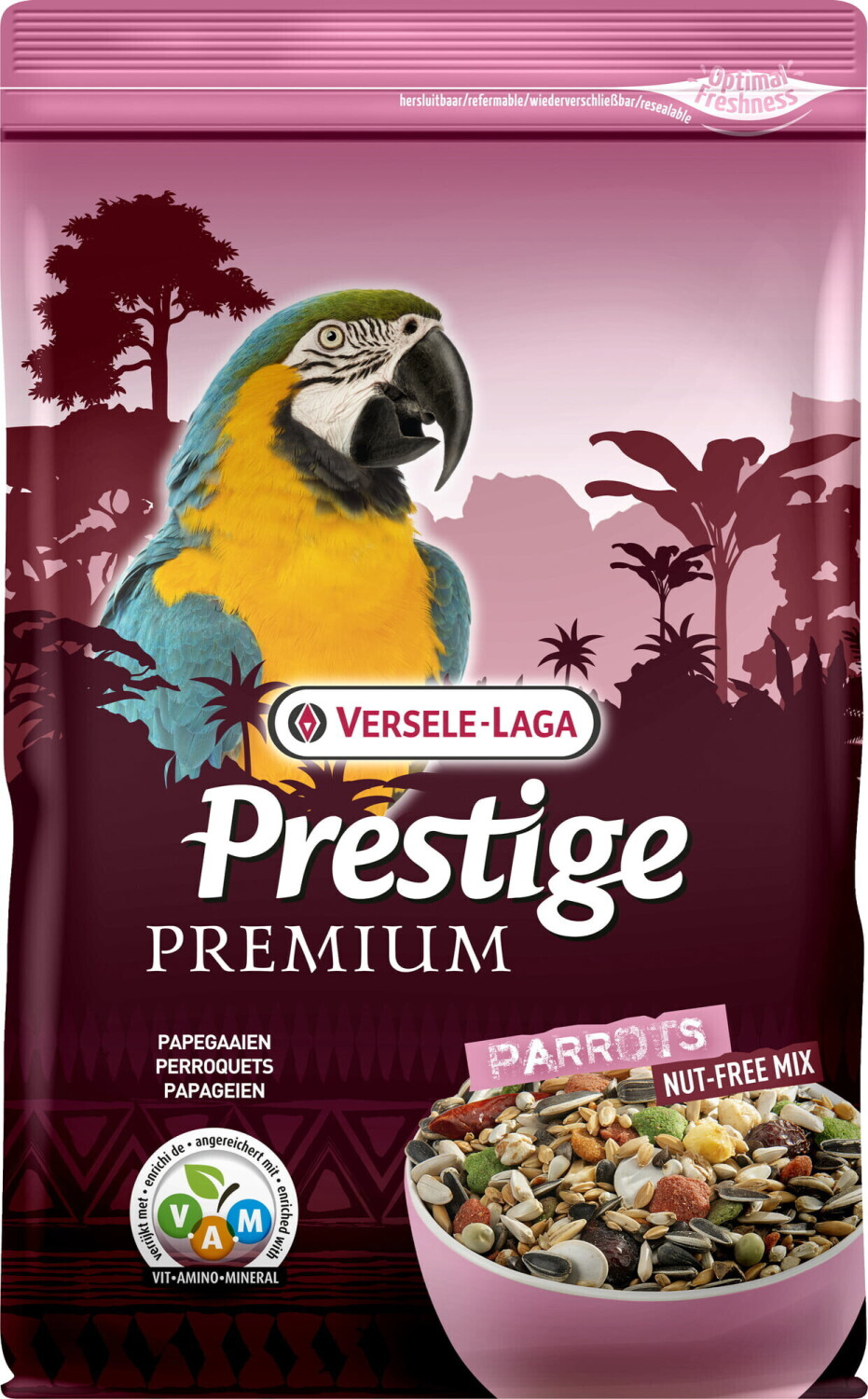 Versele-Laga Prestige Premium parrots nut free mix au meilleur prix sur