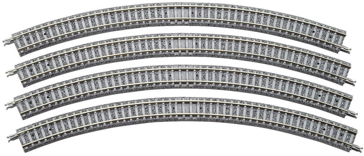 NUOVO TomyTEC 018032-4 72,5 mm binario dritto nei veicoli con letto di