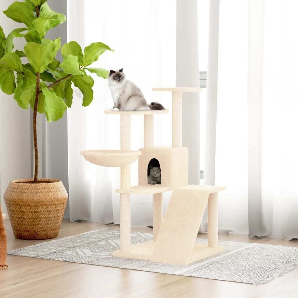 vidaXL Scratching Post with sisal 95cm