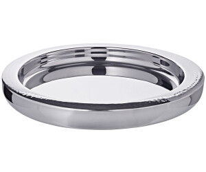 Relaxdays Saladier Rond, Design Martelé, En Acier Inoxydable, Pour