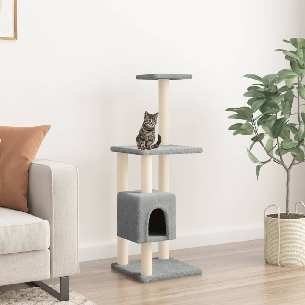 vidaXL Cat scratching post with sisal scratch mat 104cm