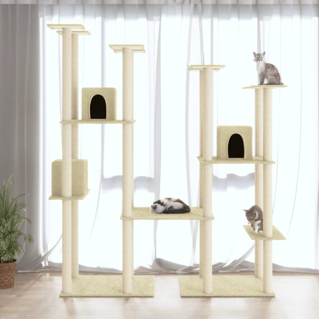 vidaXL Scratch tree with sisal scratch post 174cm