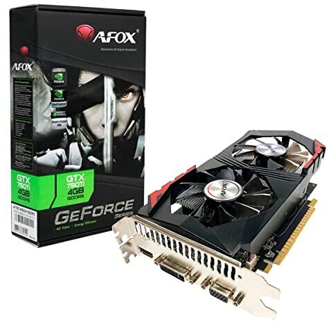 AFOX NVIDIA GTX 750 Ti 4GB GDDR5 ab 233,90 € | Preisvergleich bei idealo.de