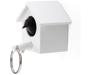 Qualy Schlüsselhalter Vogelhaus - Mit Spatz-Anhänger Und Trillerpfeife In Grün