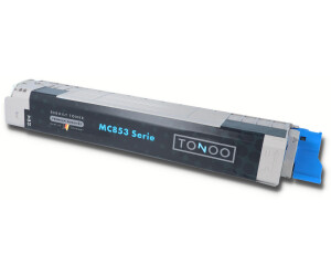 Lot De 4 Cartouches De Toner Compatibles Oki MC853DN/MC873DN - Noir, Haute Capacité, Garantie 3 Ans