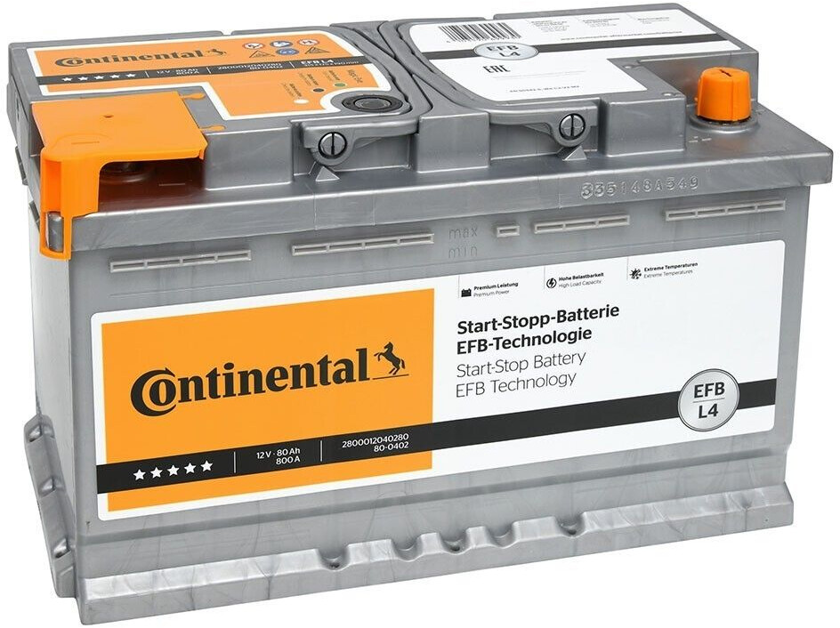 CONTINENTAL Starterbatterie LB3 70Ah 680A 2800012022280 günstig online  kaufen