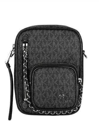 Michael kors riley on sale small flat crossbody black