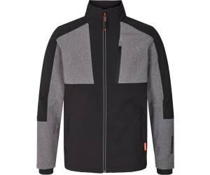 Kansas Softshell Jacke Evolve Colourblock Softshell Schwarz Grau ab 88 60 Preisvergleich bei