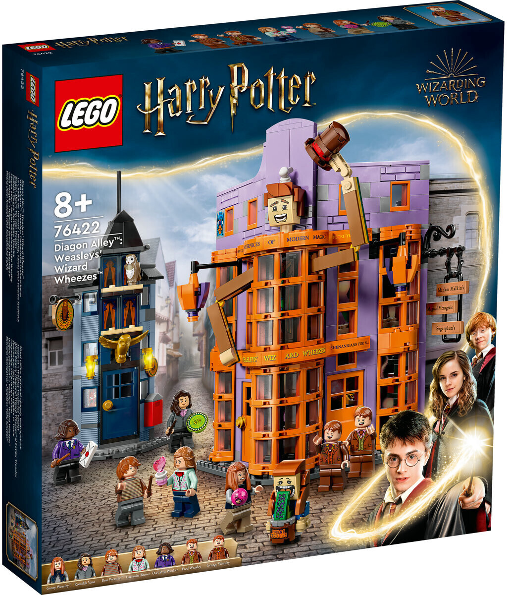 Lego Harry Potter Winkelgasse Weasleys Zauberhafte Zauberscherze 76422 Ab 8899 € Juli 3366