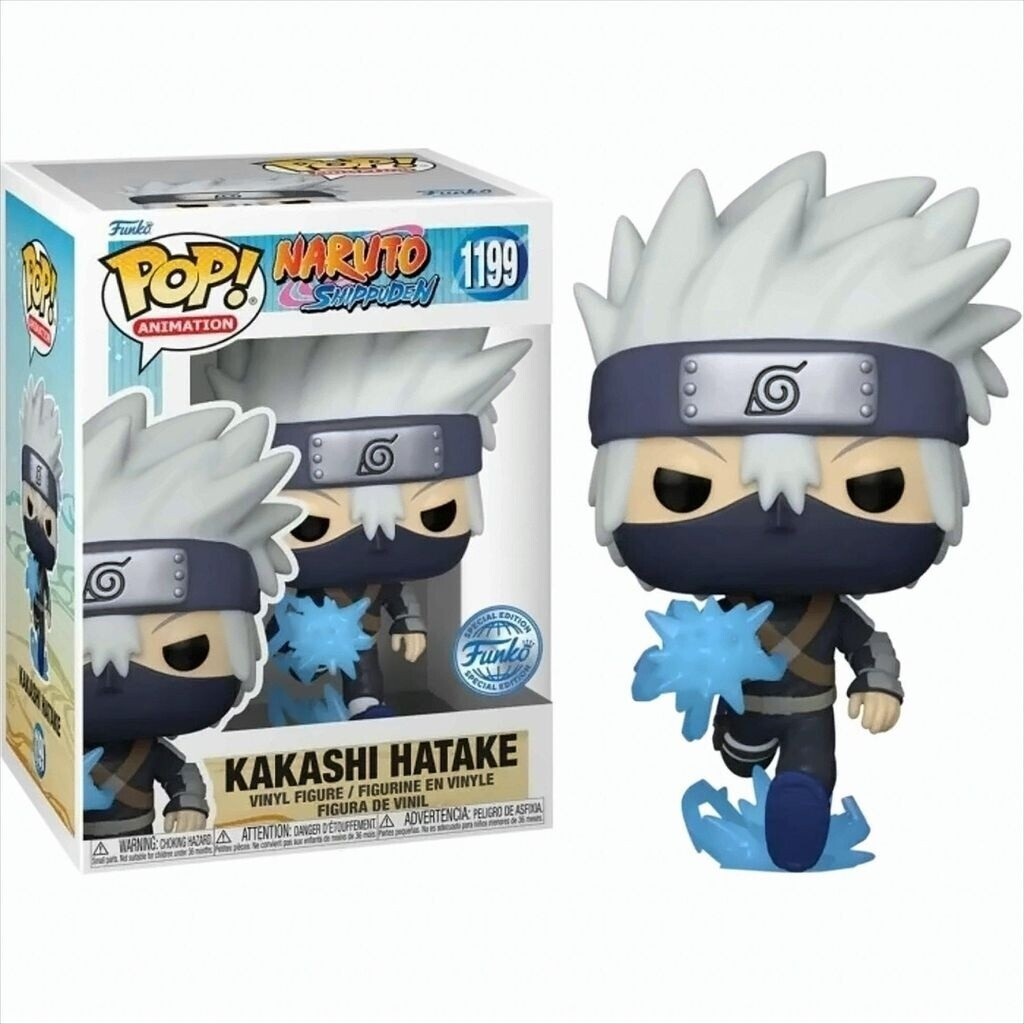Anime Figure Funko POP! Kakashi Hatake Naruto Shippuden Vinyl Figuur | Officiële Anime Collectible | Ca. 9,5 Cm Hoog Voor Verzamelaars Kakashi Hatake Figuur 9,5 Cm