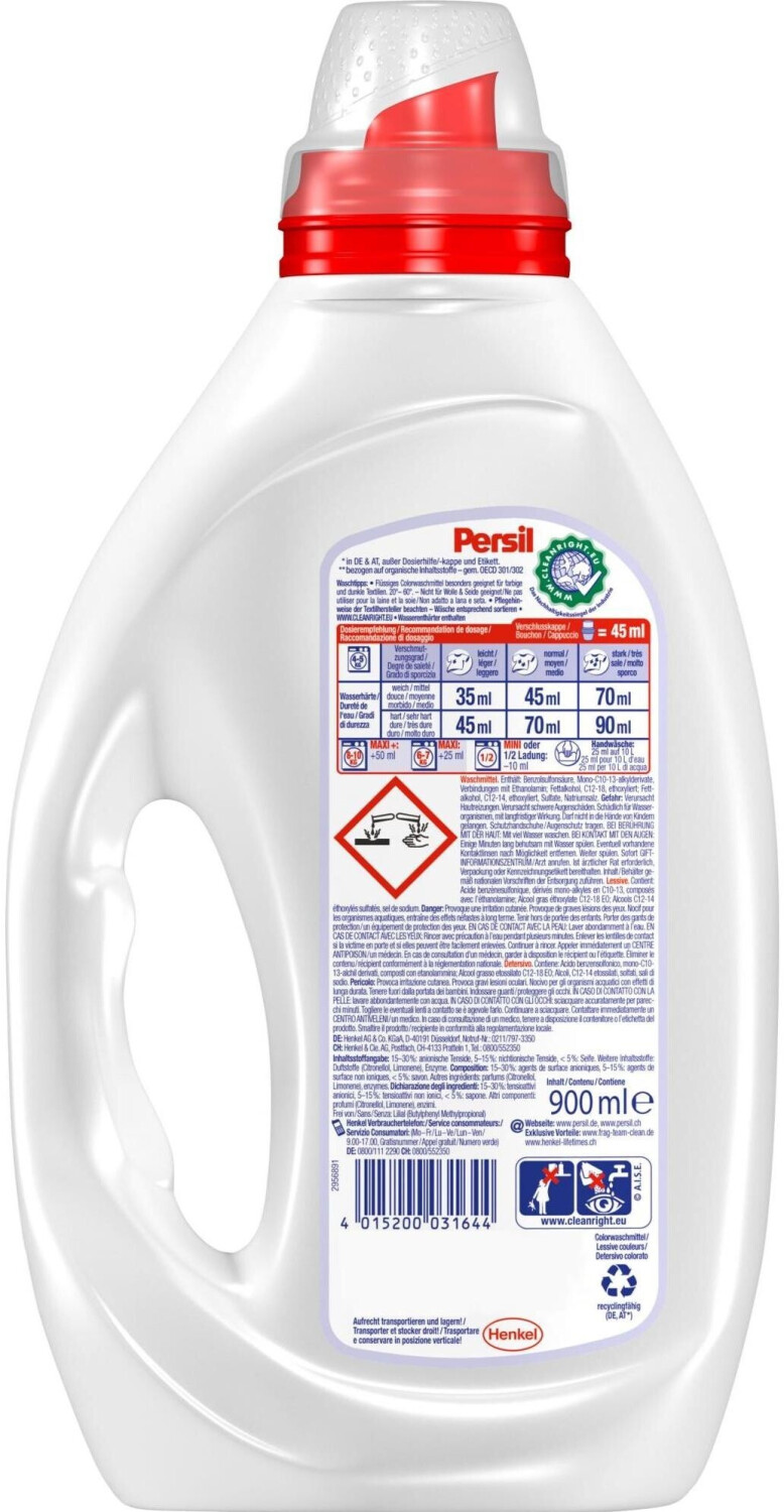 Persil Color Gel 4er Pack Colorwaschmittel Flüssigwaschmittel 4x50