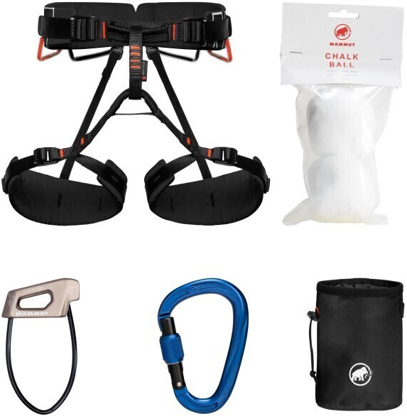 Mammut 4 Slide Climbing Package (Black)