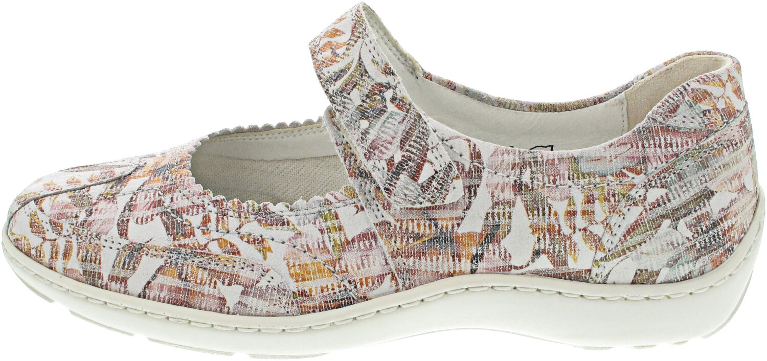 Ballerines Confort Waldläufer Henni Pro - Cuir Luxor, Semelle Souple, Largeur H, Semelle Intérieure Amovible