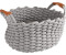 Flamingo Enya Round Cat Basket Cushion gray Dia. 34x18 cm