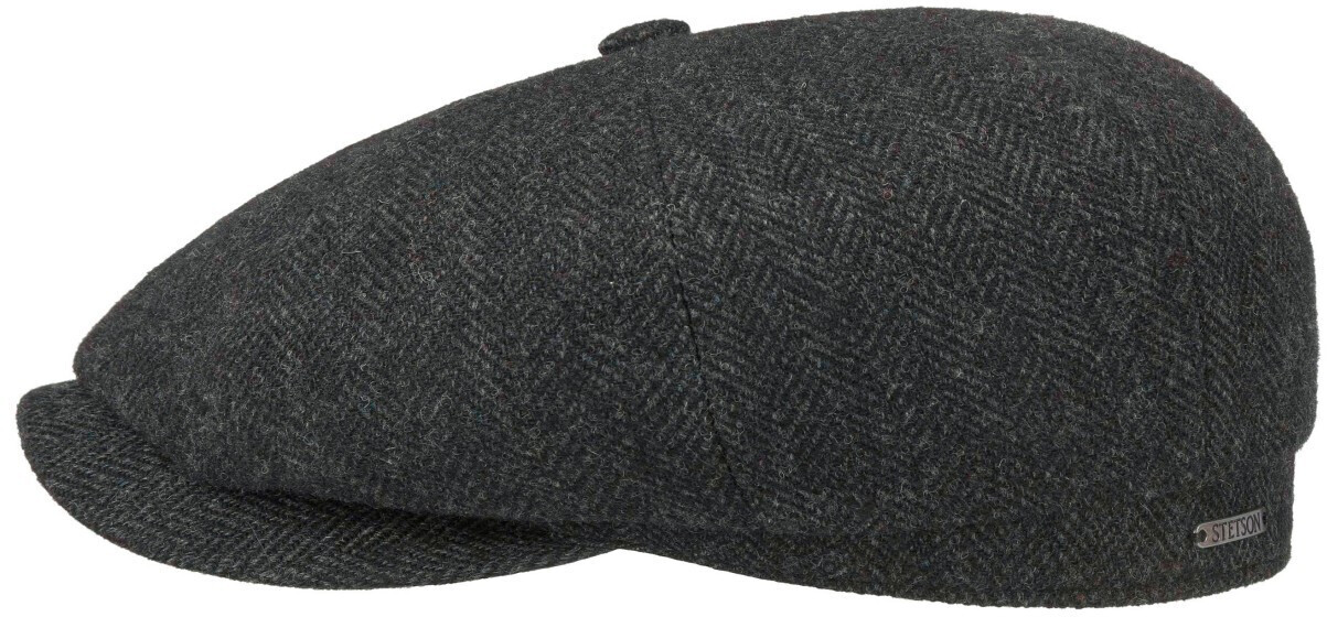 Stetson Hatteras Wool Herringbone Newsboycap (6840514)