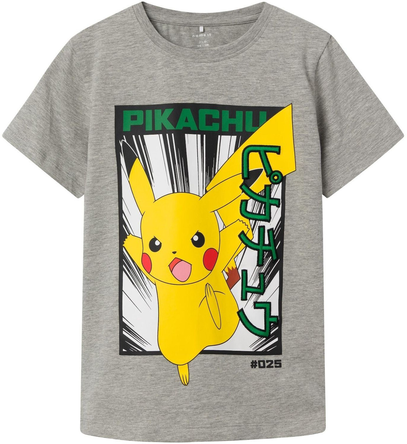 T-shirt NAME IT Fille - Modèle Pokemon, Manches Courtes, Coupe Décontractée - 14