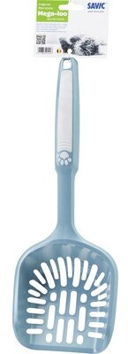2-teiliges Katzenstreu- & Hühnerstall-Schaufel-Set Aus Metall – Mit Verstellbarem Griff (58–107 Cm) & Siebfunktion – Silber