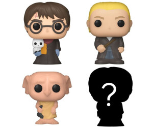 Bitty POP: HP- Harry in robe with scarf 4PK by FUNKO