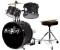 Music Alley 3-Piece Jr Drum Kit Black (DBJK02-BK)