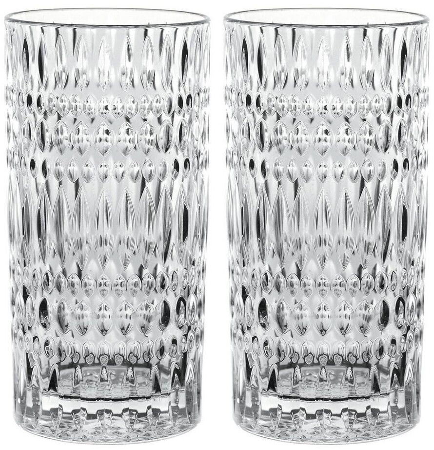 Nachtmann Kaffeebecher-Set – 2 Kristallgläser Ethno Barista, 392 Ml, Spülmaschinenfest