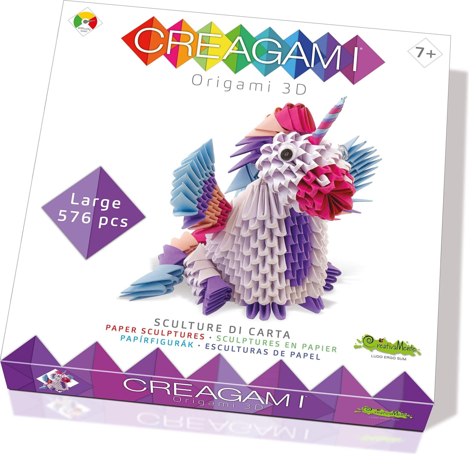 Mille et Un Origami - Sculpture Toucan 3D - Actvités Manuelles - Dès 8