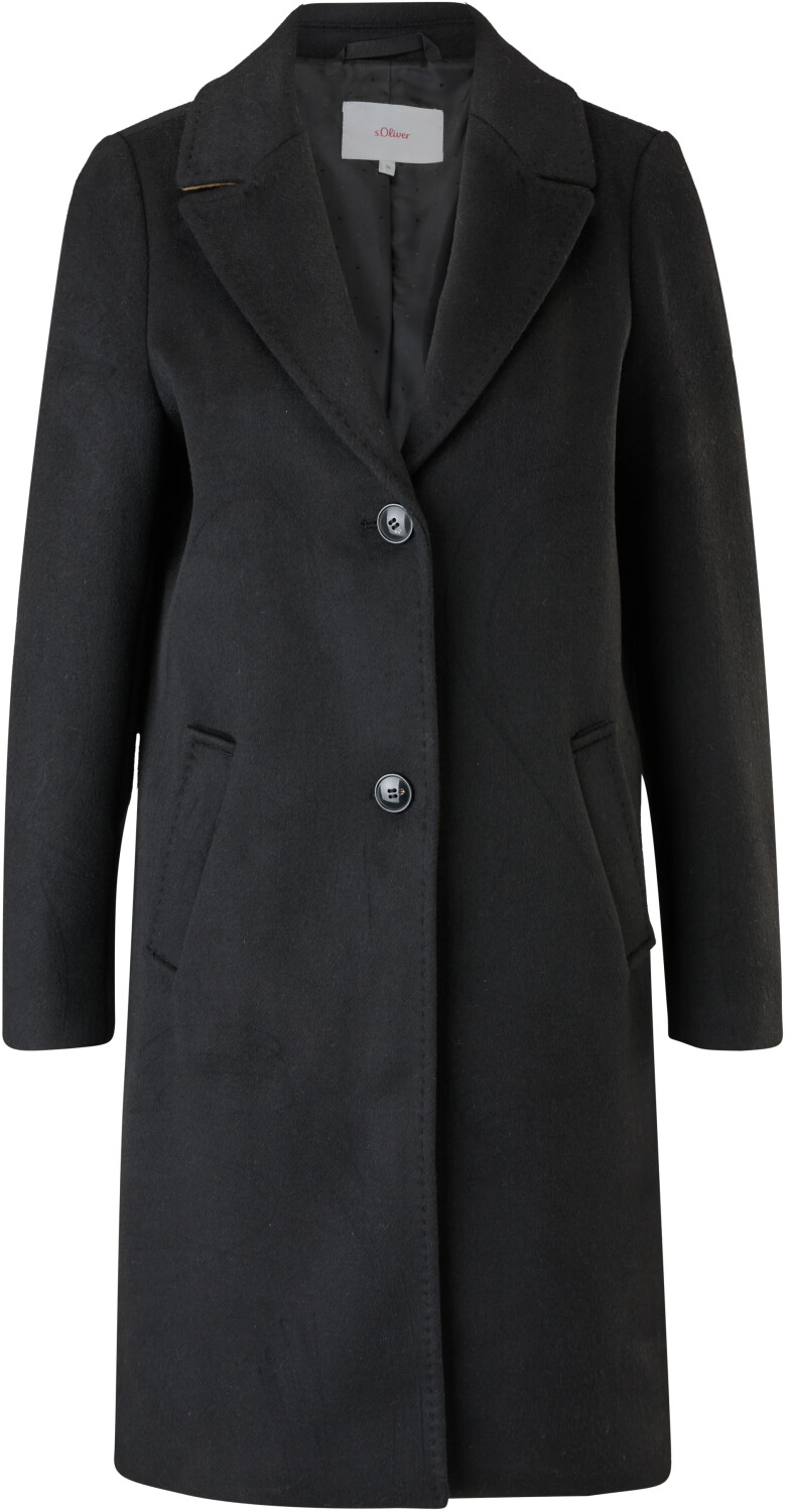 S Oliver Herren Mantel Wollmix-Mantel Mit Reverskragen (2116815