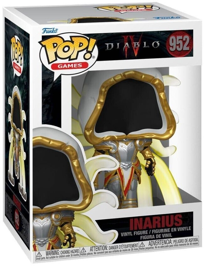 Funko Pop! Inarius – Figura Coleccionable De Vinilo De Diablo 4, 9.5 Cm, Regalo Para Fans Y Coleccionistas