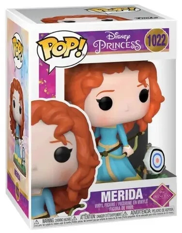 Figurine Disney Rebelle - Princesse Merida Pop 10cm - Funko