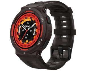 Reloj Inteligente Smartwatch Amazfit Active Edge Lava Black Color de la  caja Negro Color de la correa Negro