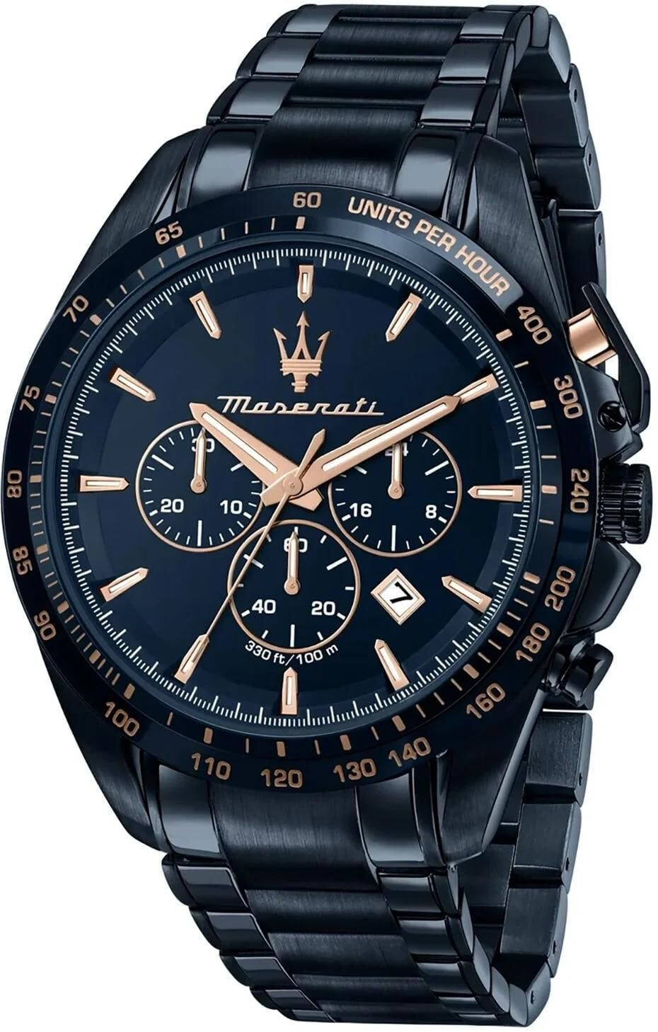 Maserati R8873612054 - Armbanduhr Quarz - Blue Edition - Traguardo ab  246,00 € | Preisvergleich bei