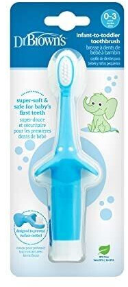 DR BROWN´S Cepillo de dientes Bebé/Niño Azul 0-3 años
