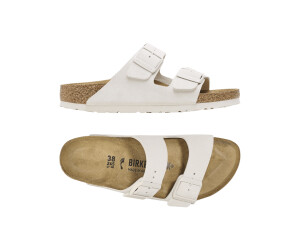 Birkenstock Arizona Veloursleder schmal antique white ab 67 19 Preisvergleich bei idealo