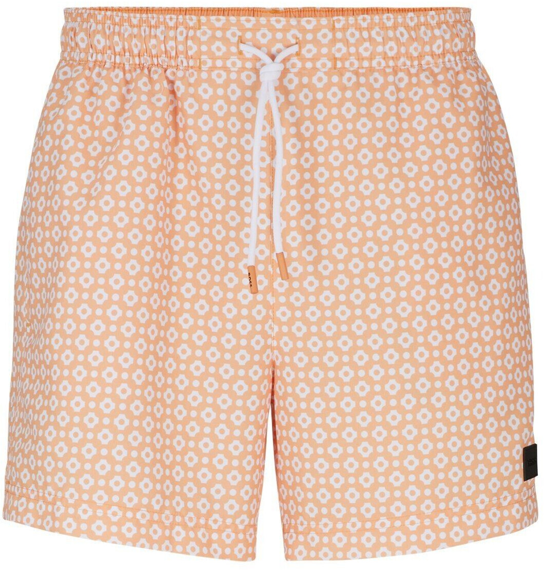 Hugo Boss Quick-drying swim shorts with logo detail and fine print (50509071)